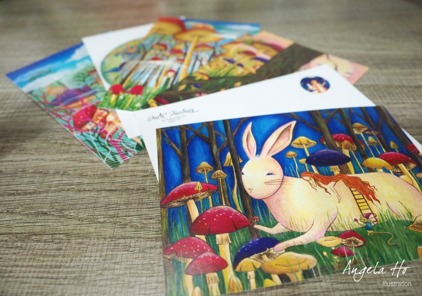 Lost in the forest Postcards
